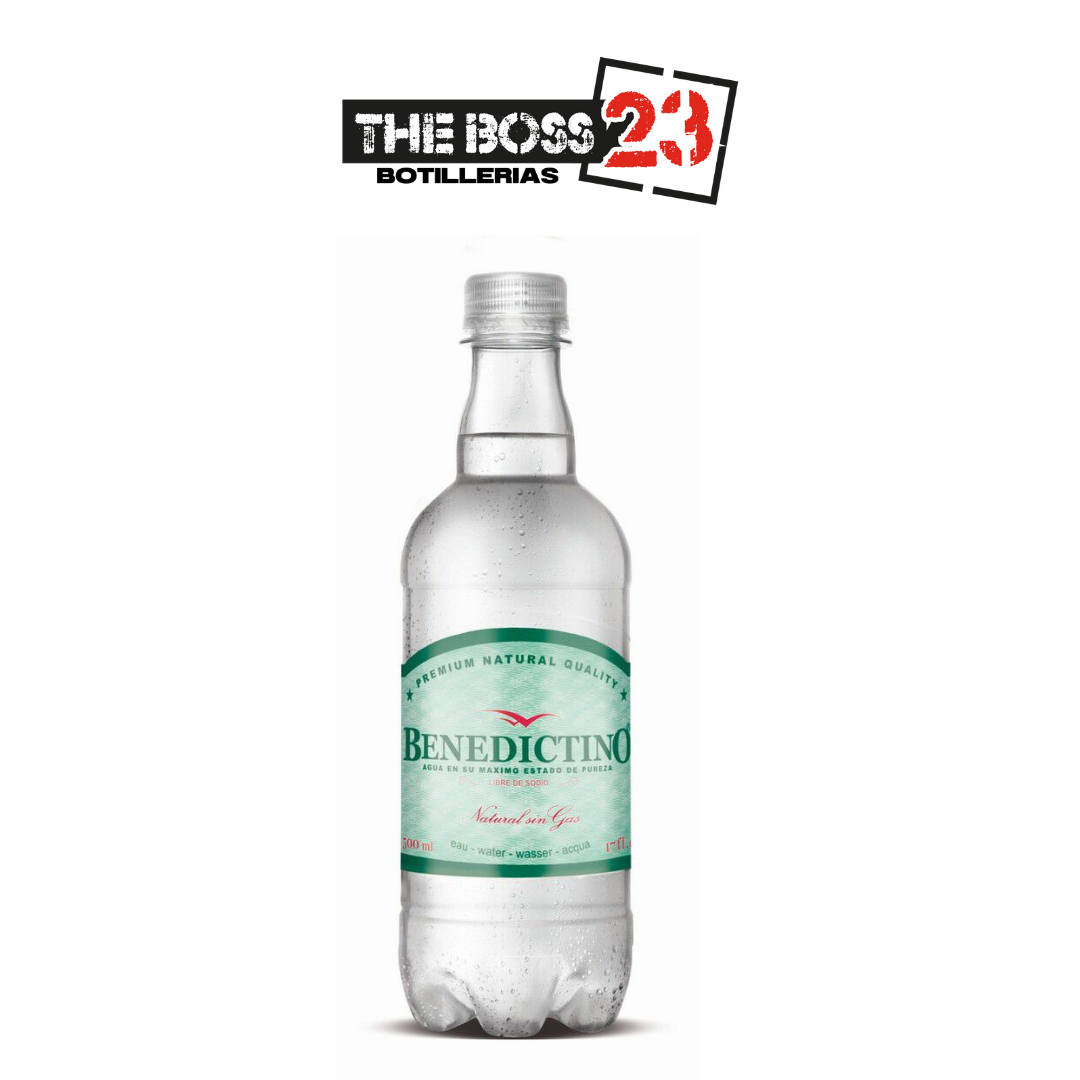 Agua benedictino sin gas 500ml
