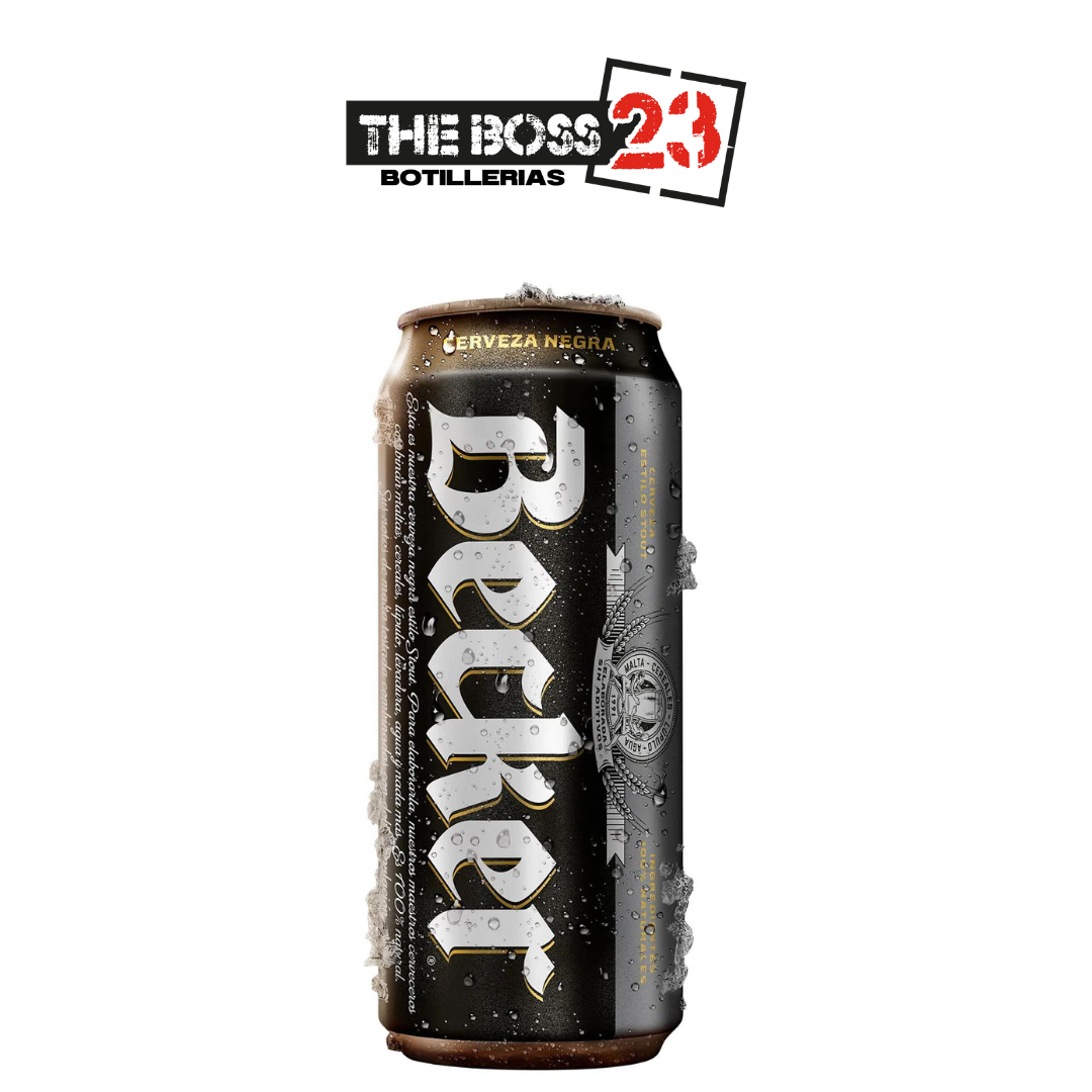 Cerveza Becker Negra lata 473ml
