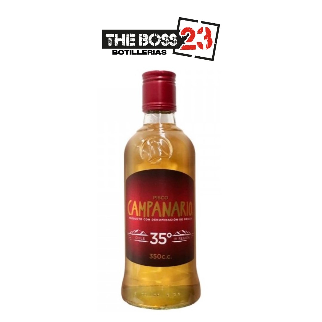 Pisco Campanario petaca 35° 350ml