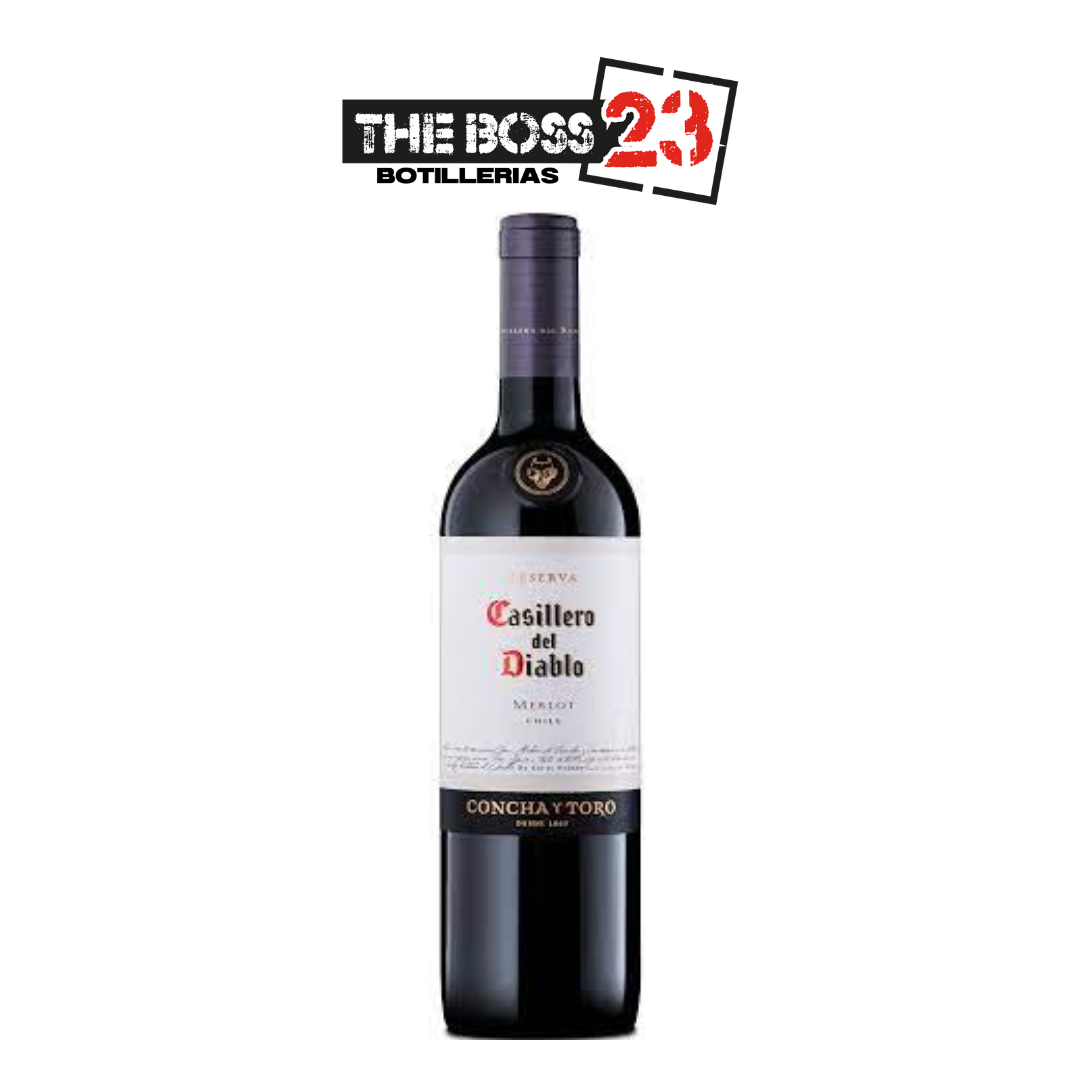 Vino Casillero del diablo Merlot 750ml