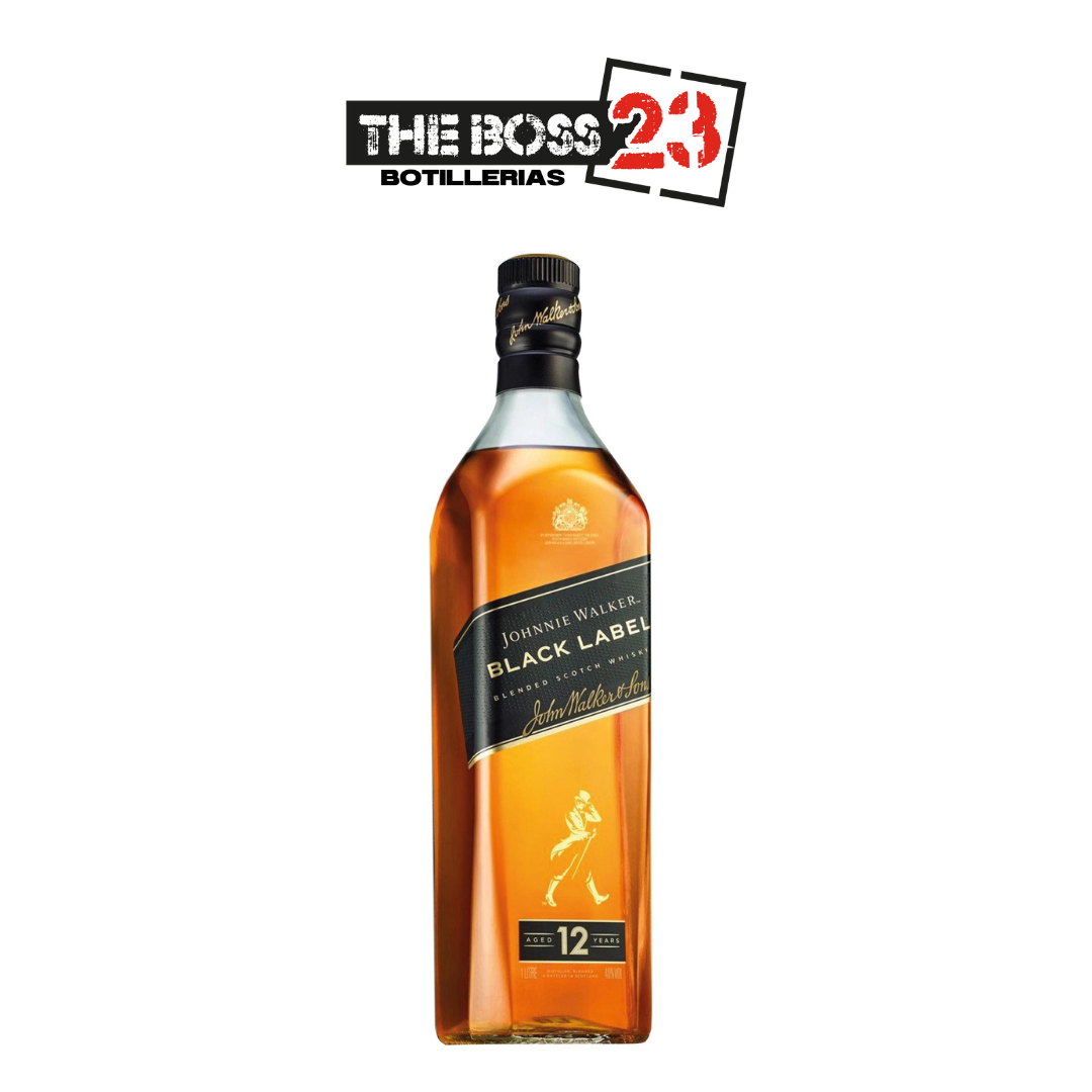 Whisky Johnnie Walker Black Label 12 años 1L