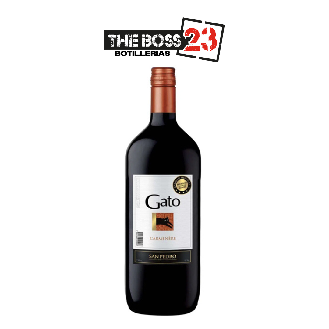 Vino Gato Carmenere 1.5L Botellón