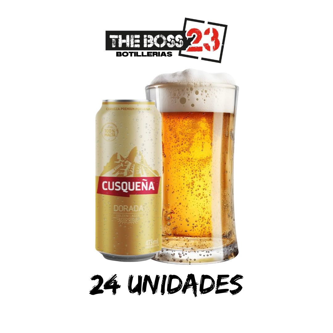 Cerveza Cusqueña Lata 470cc x24