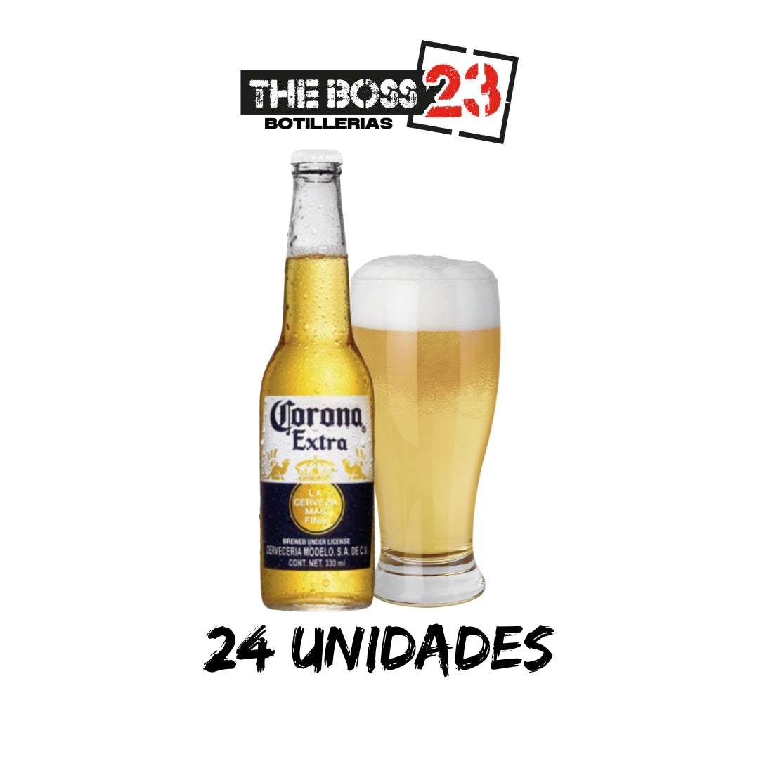 Cerveza Corona Botella 330cc x24