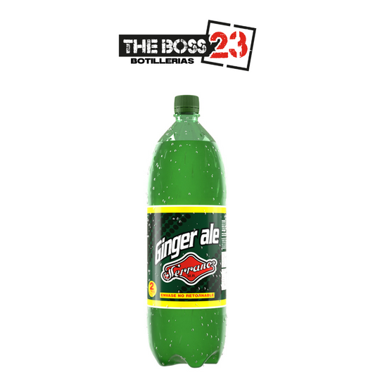 Bebida Serrano ginger ale 2L