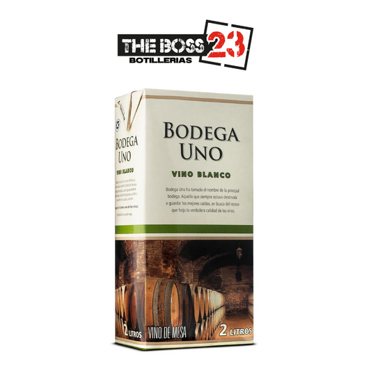 Vino Bodega Uno Blanco 2L caja