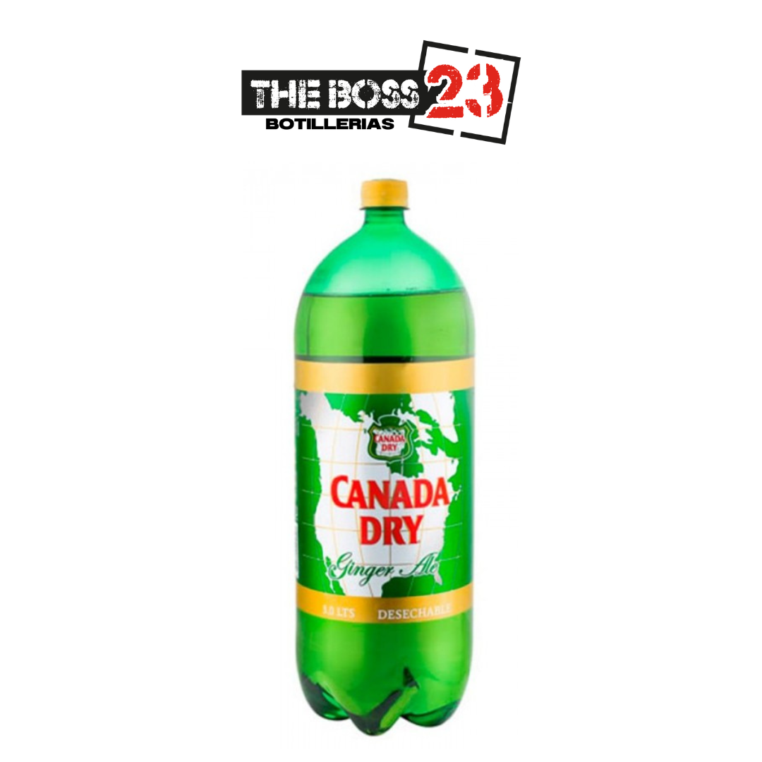 Canada dry 3L desechable