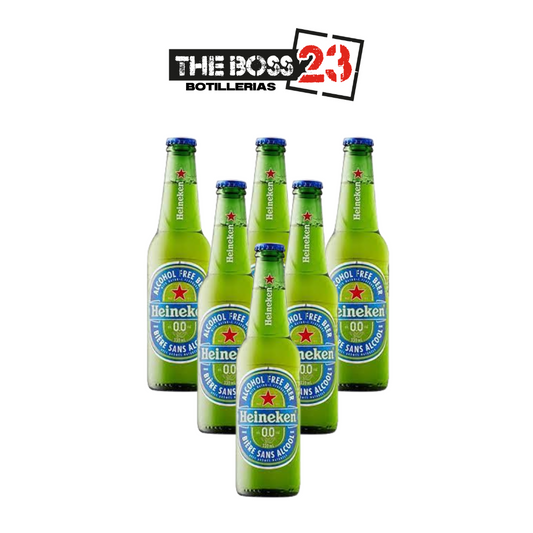 Cerveza Heineken Cero botellin 330 cc | Pack 6