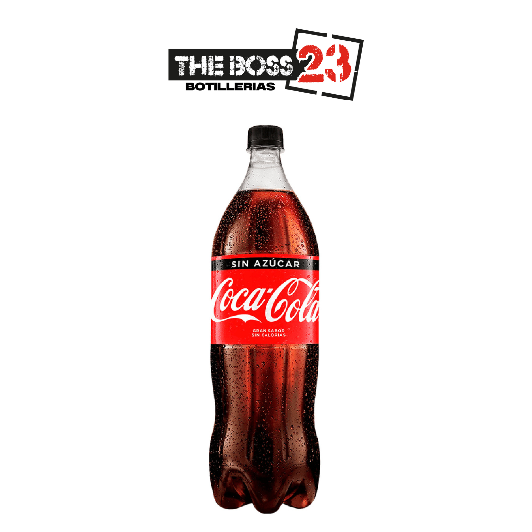 Coca cola Sin azúcar 1.5L Desechable