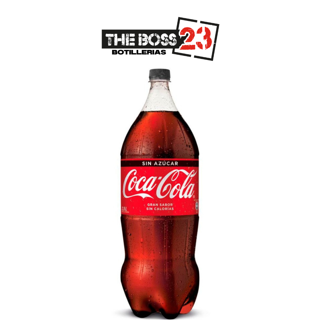 Coca cola Sin azúcar 3L Desechable