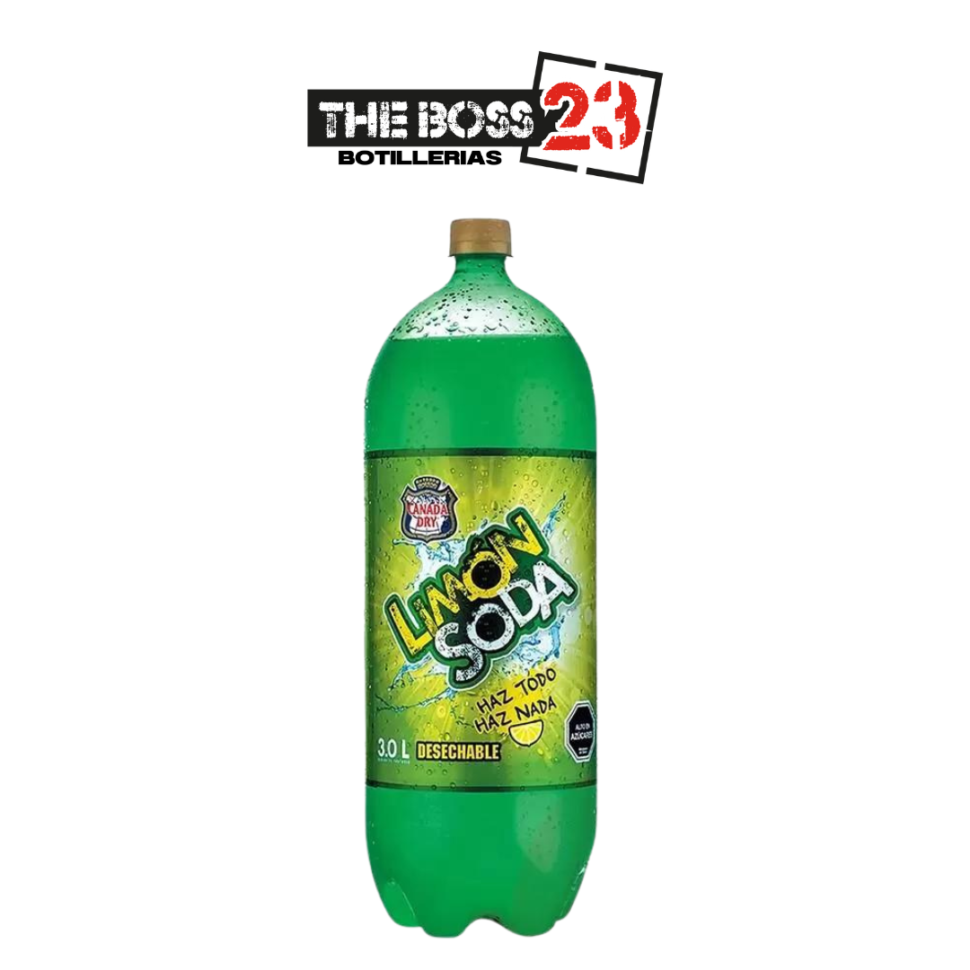 Limon Soda 3L Desechable