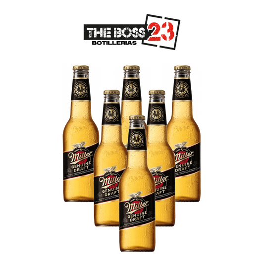 Cerveza Miller 355ml botellin | Pack 6