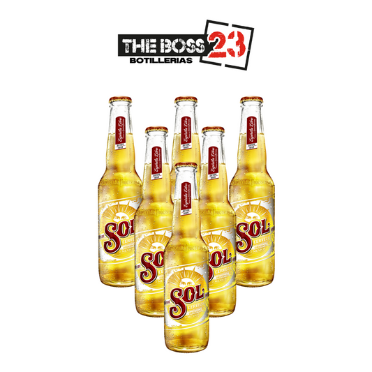 Cerveza Sol Botellín 330cc | Set 6