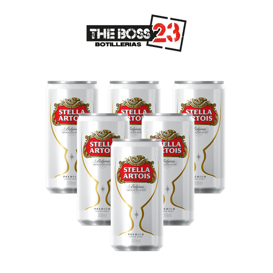 Cerveza Stella Artois lata 269cc | Set 6